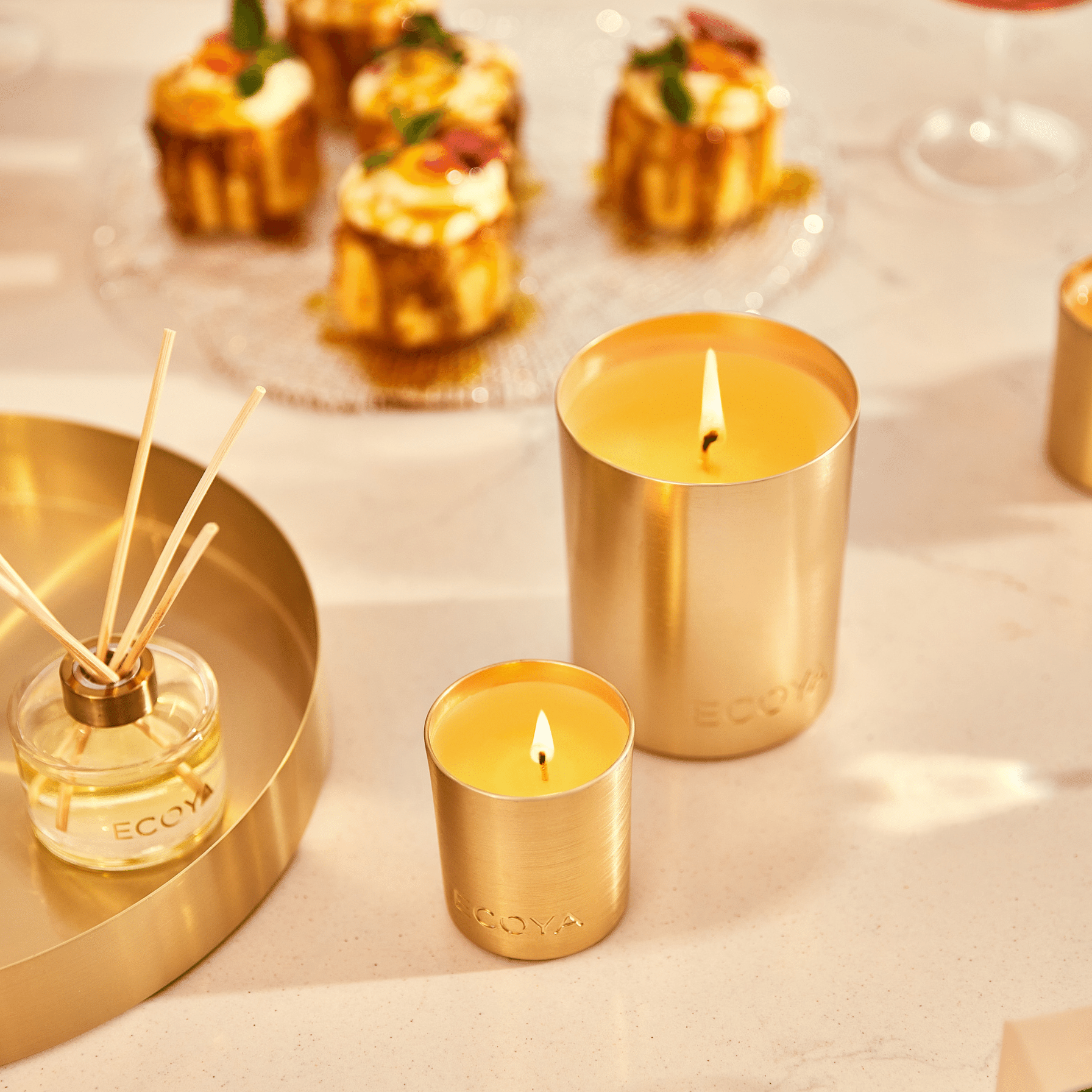 Our new Christmas candle ‘The Goldie’ ECOYA NZ