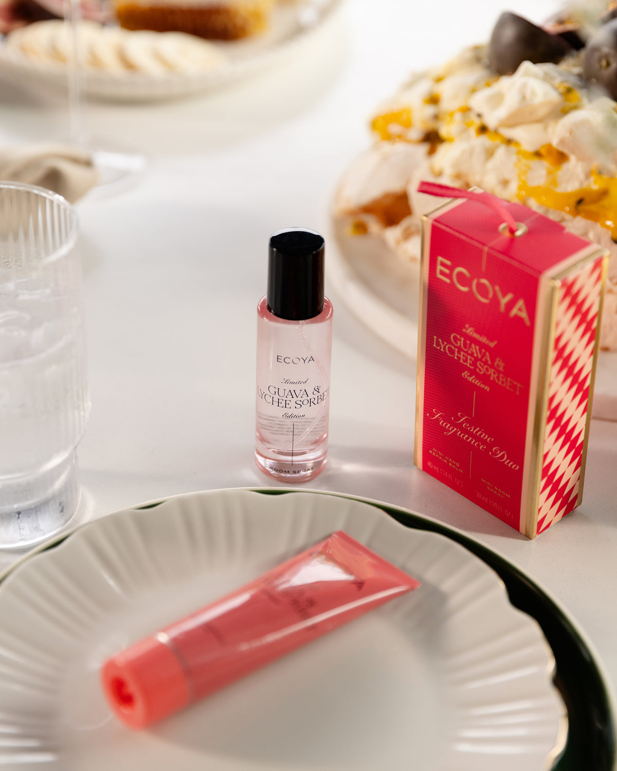 Guava & Lychee Sorbet Festive Fragrance Duo