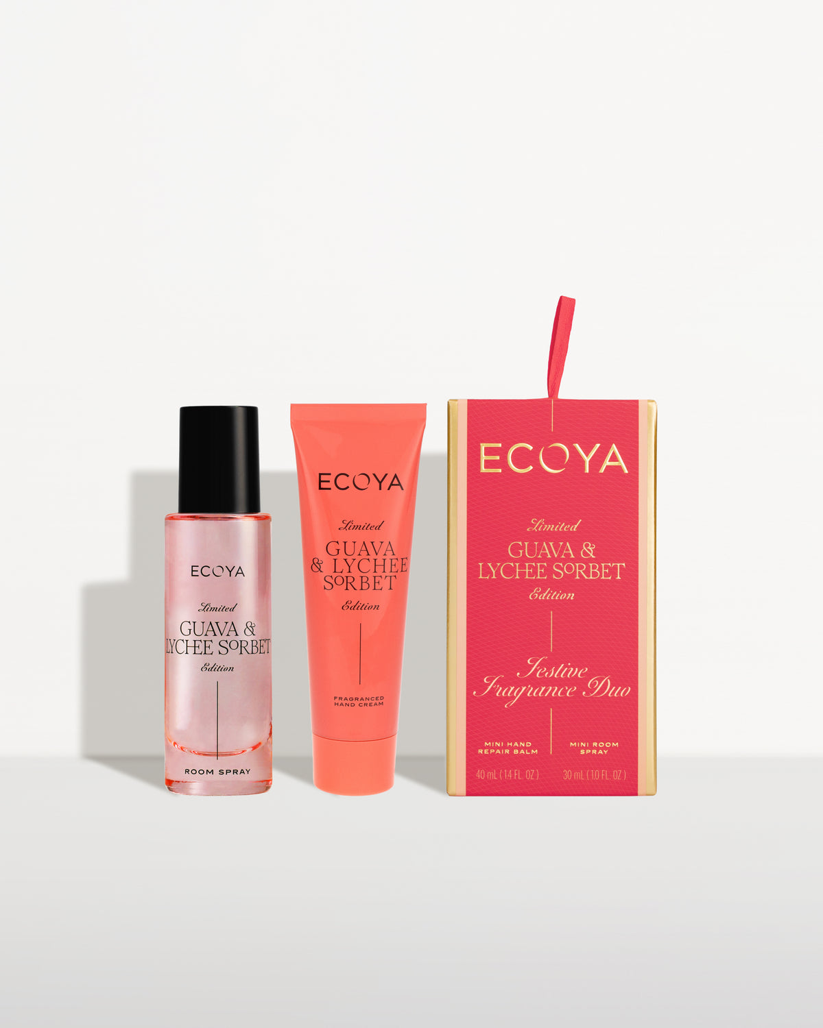 Guava & Lychee Sorbet Festive Fragrance Duo