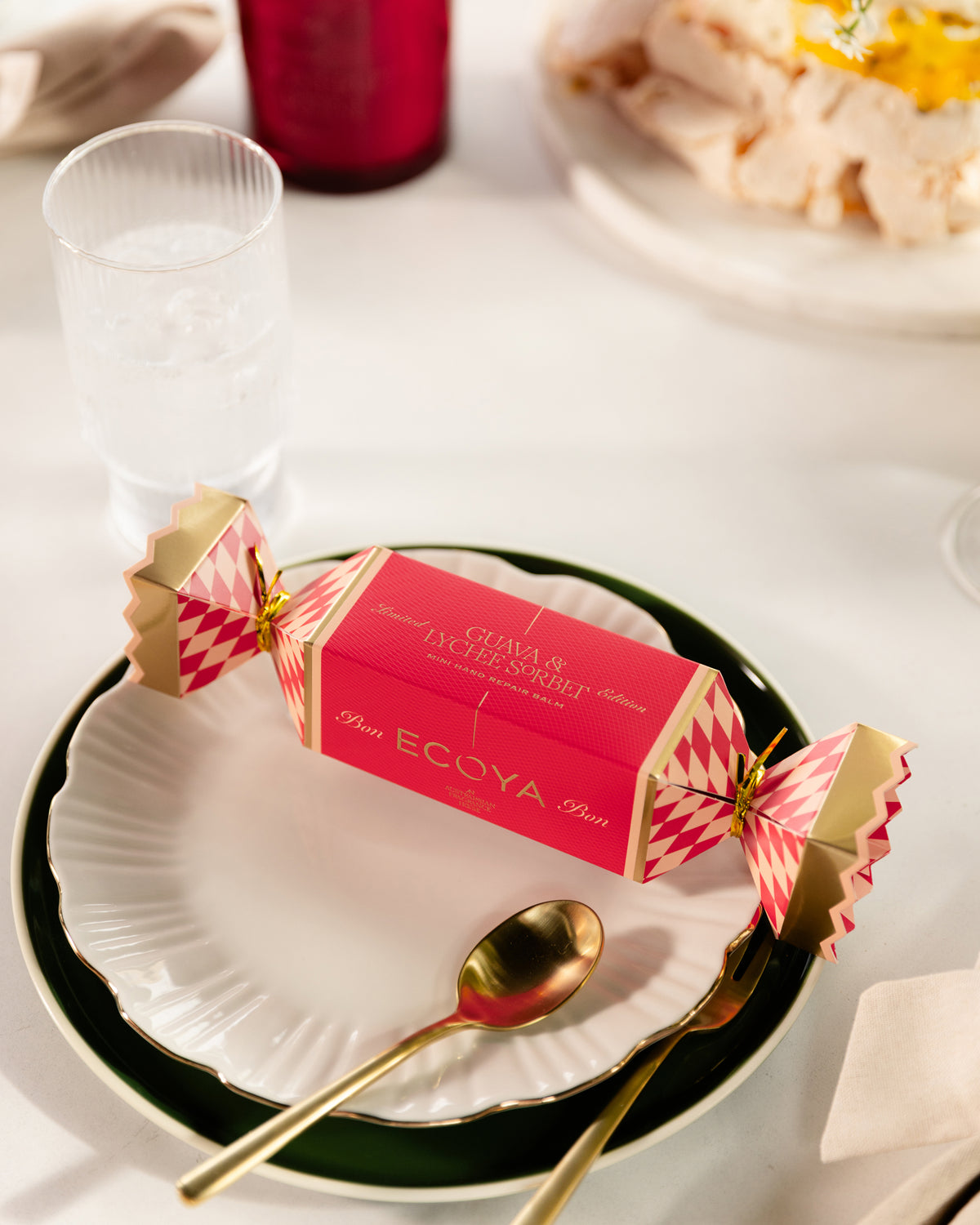 Guava & Lychee Sorbet Hand Repair Bon Bon, Set of Six