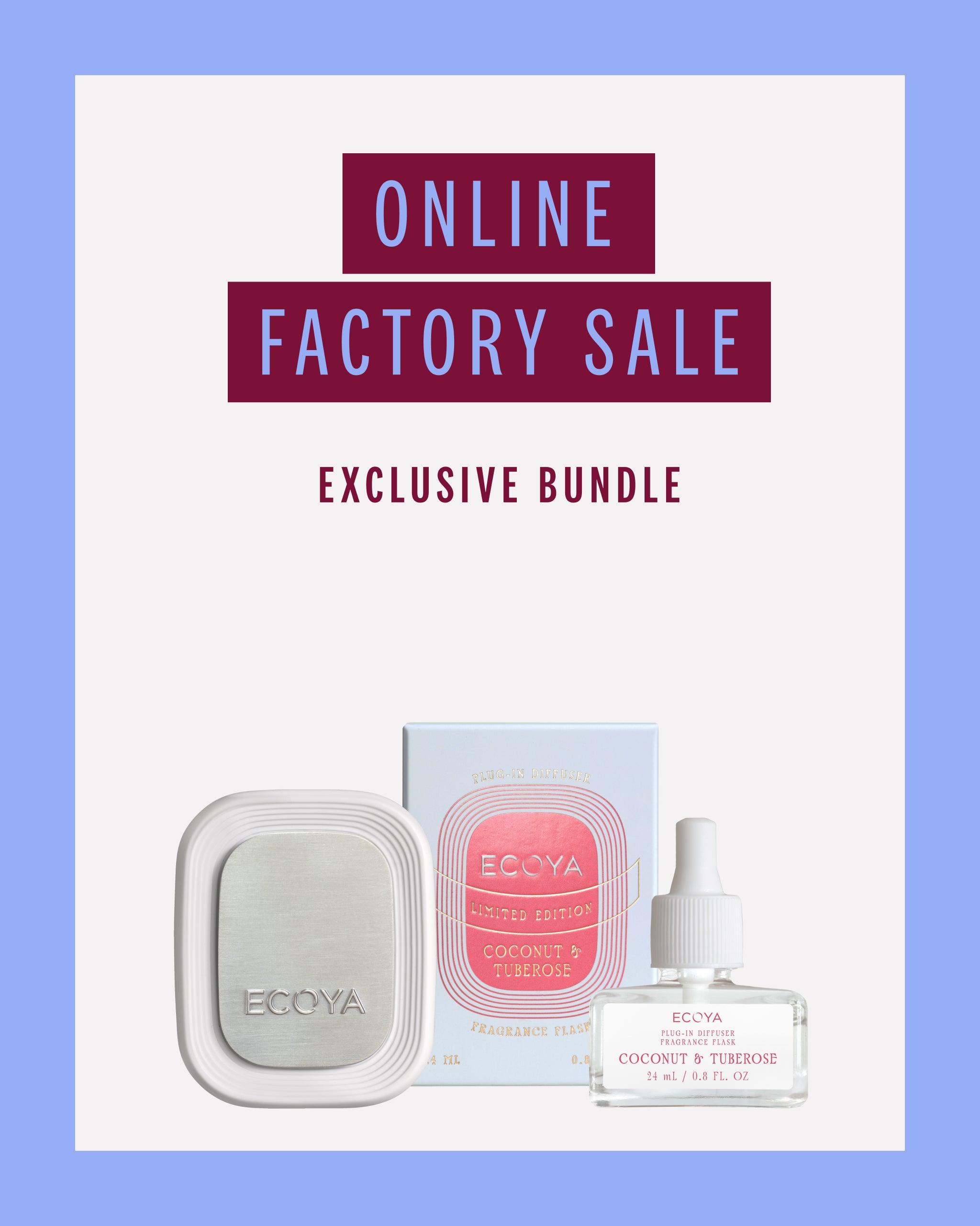 Plug-in + Flask - Coconut & Tuberose