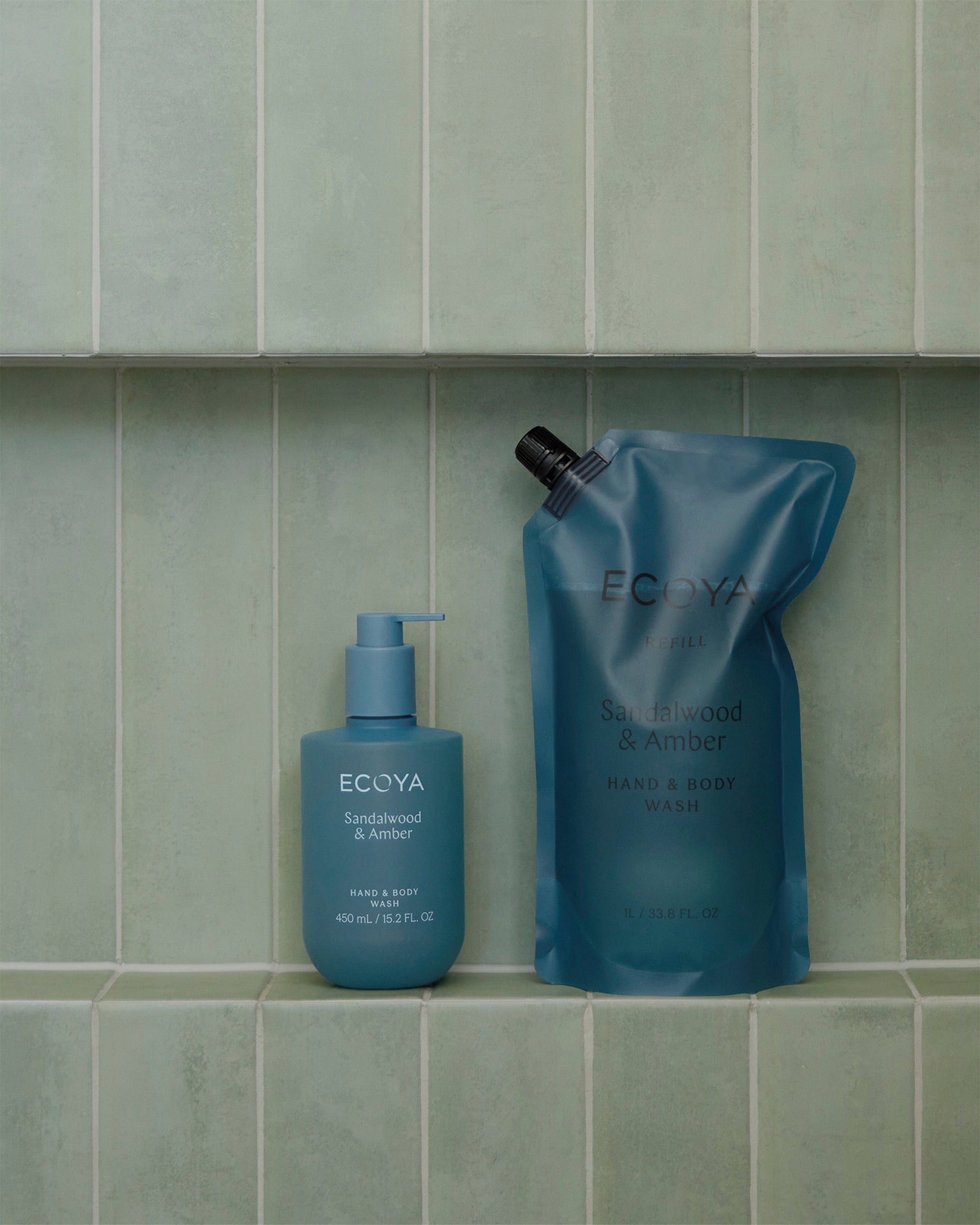 Sandalwood & Amber Hand & Body Wash Refill