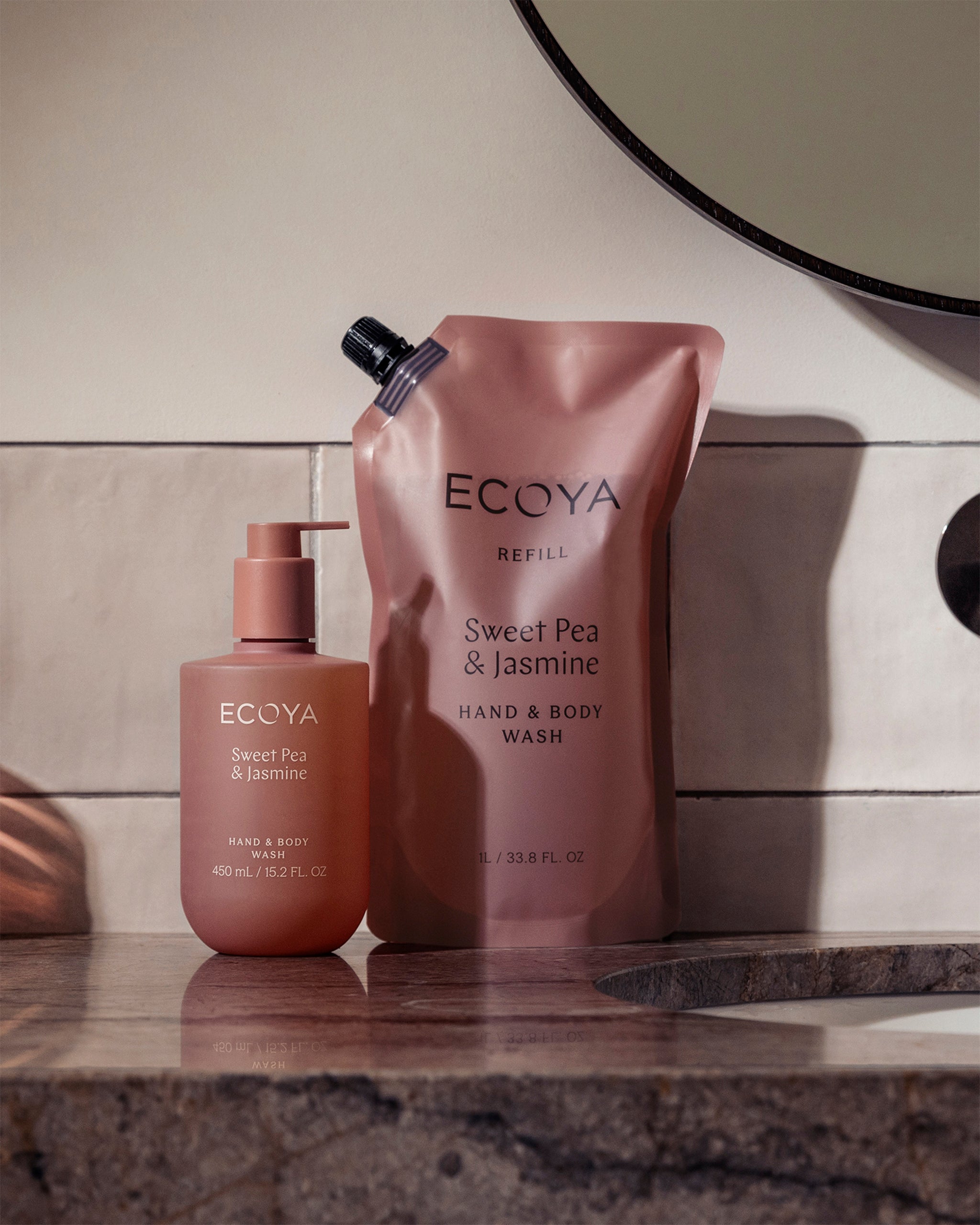 Sweet Pea & Jasmine Hand & Body Wash