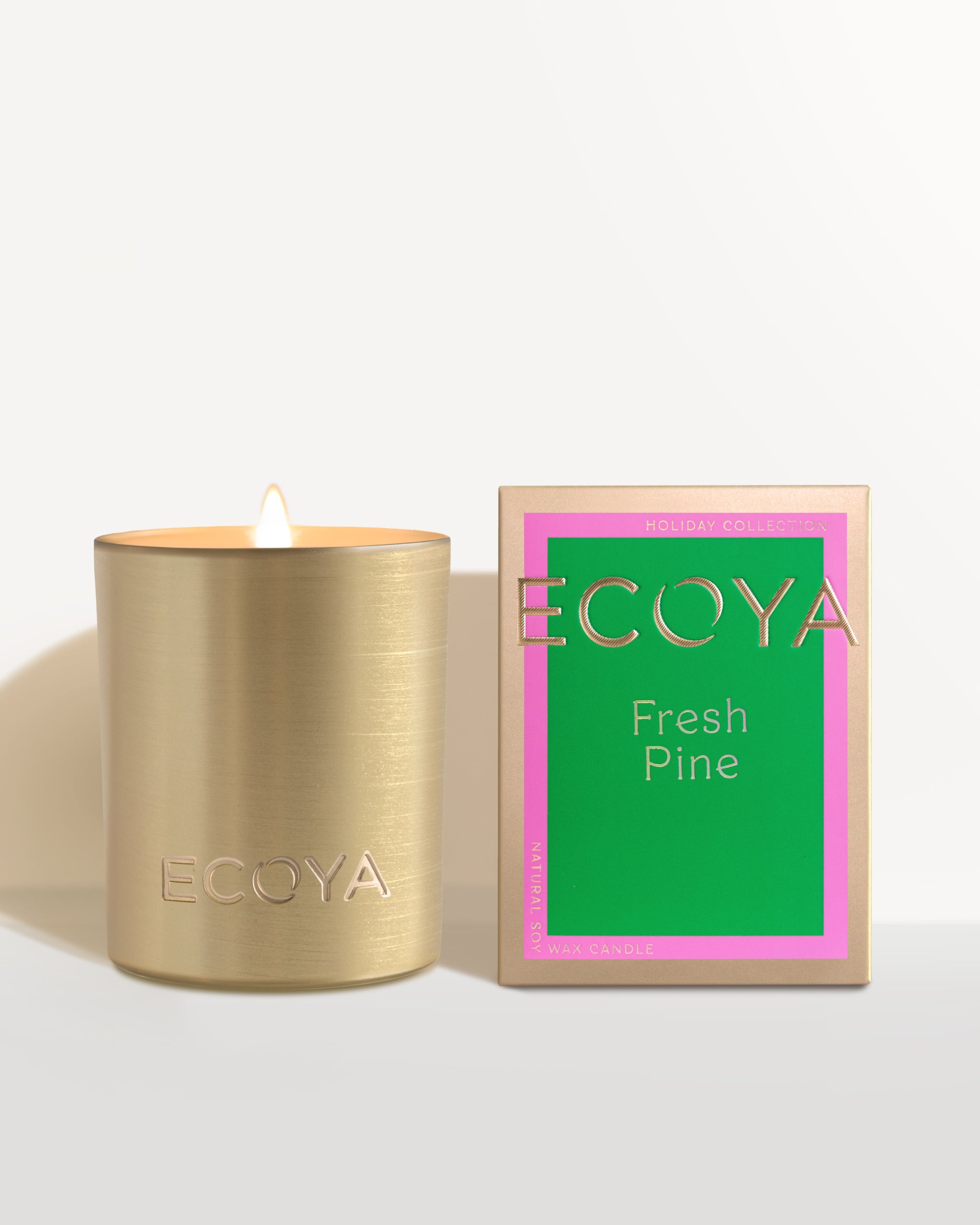 Fresh Pine Mini Goldie Candle Holiday Collection