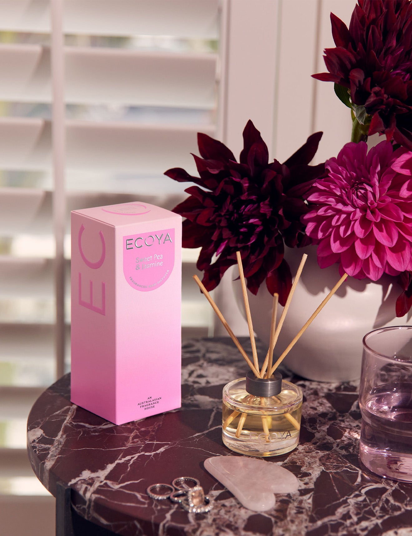Sweet Pea & Jasmine Mini Reed Diffuser