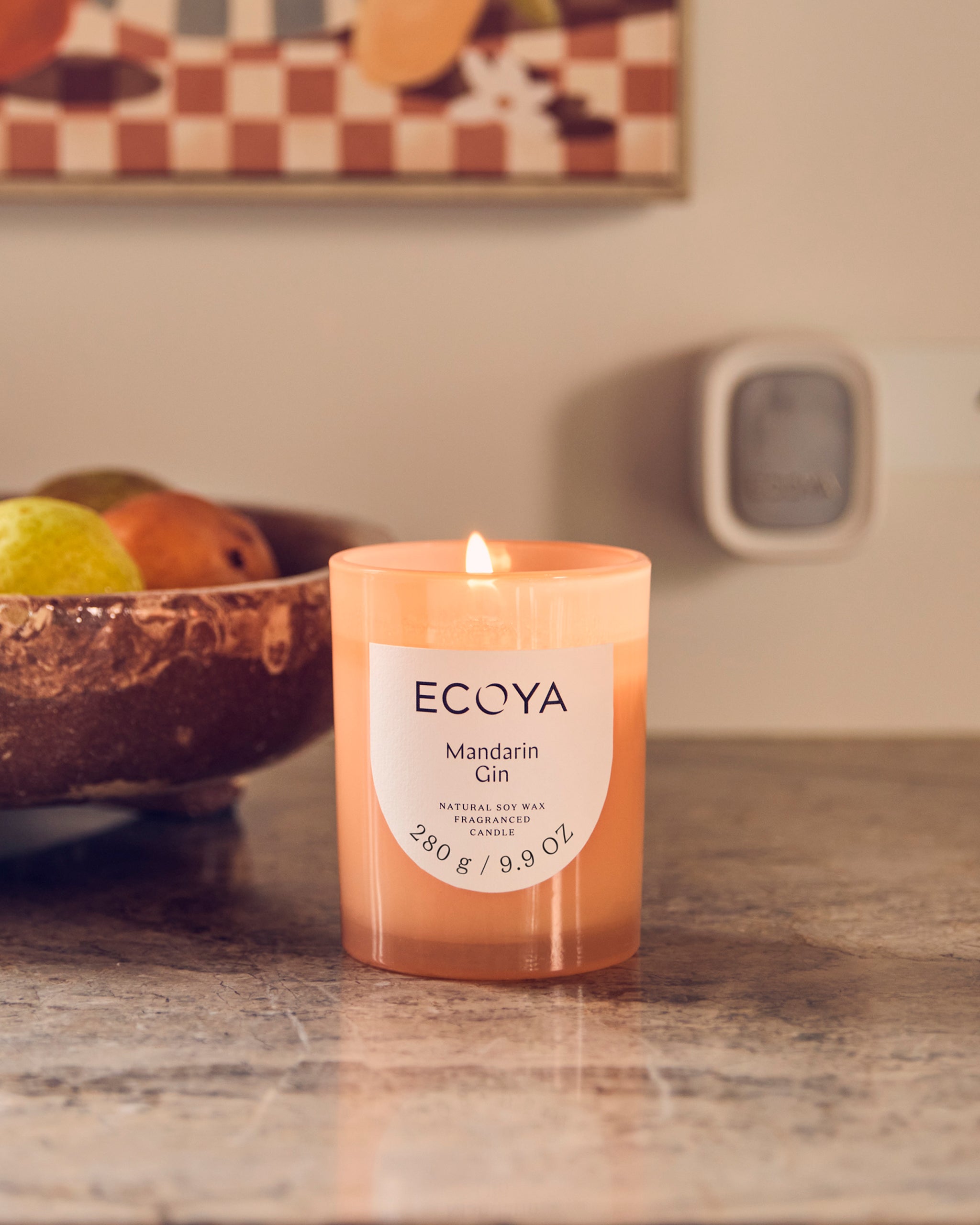 Mandarin Gin Metro Candle