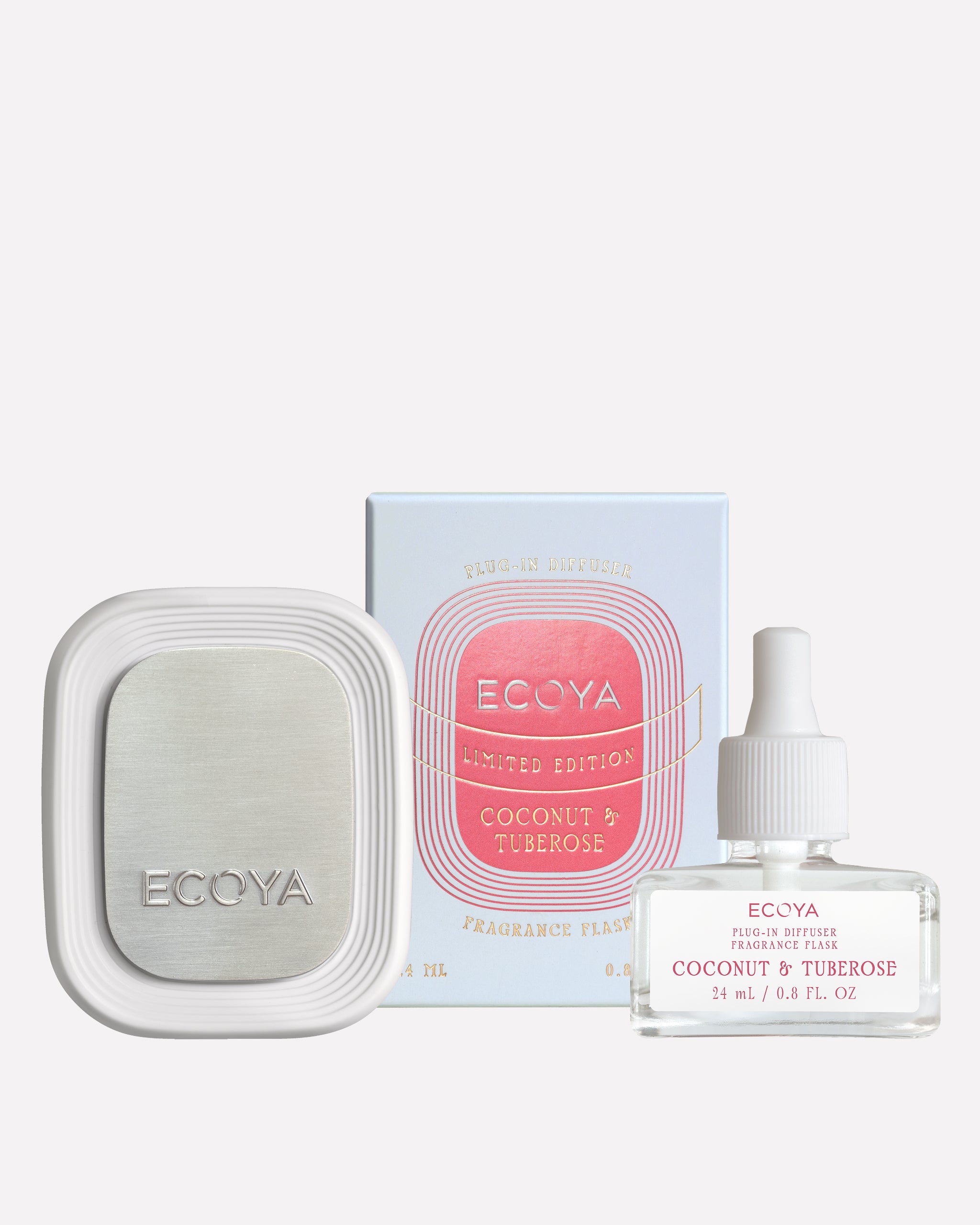 Plug-In + Flask Bundle: Coconut & Tuberose