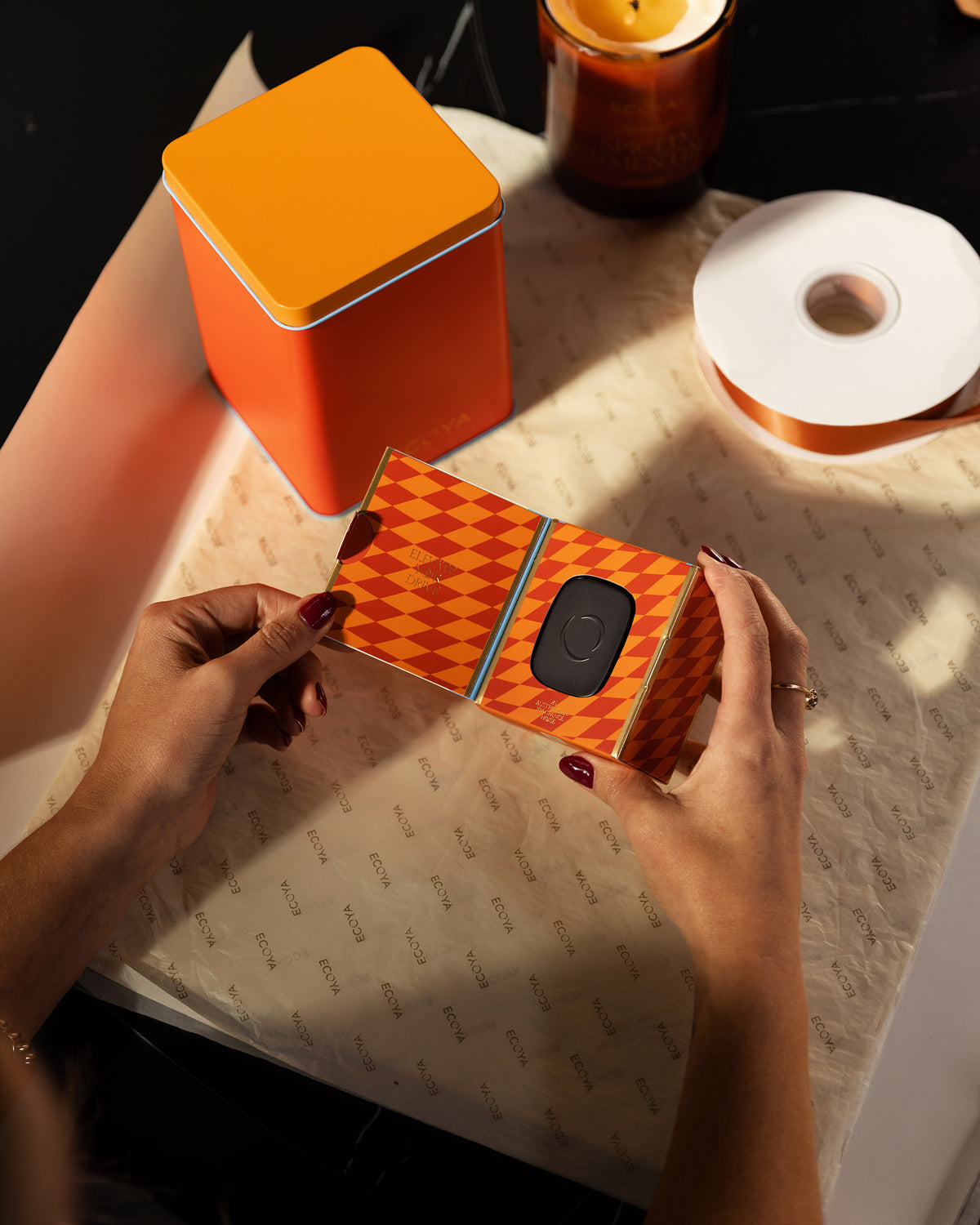 Spiced Clementine Car Diffuser Set