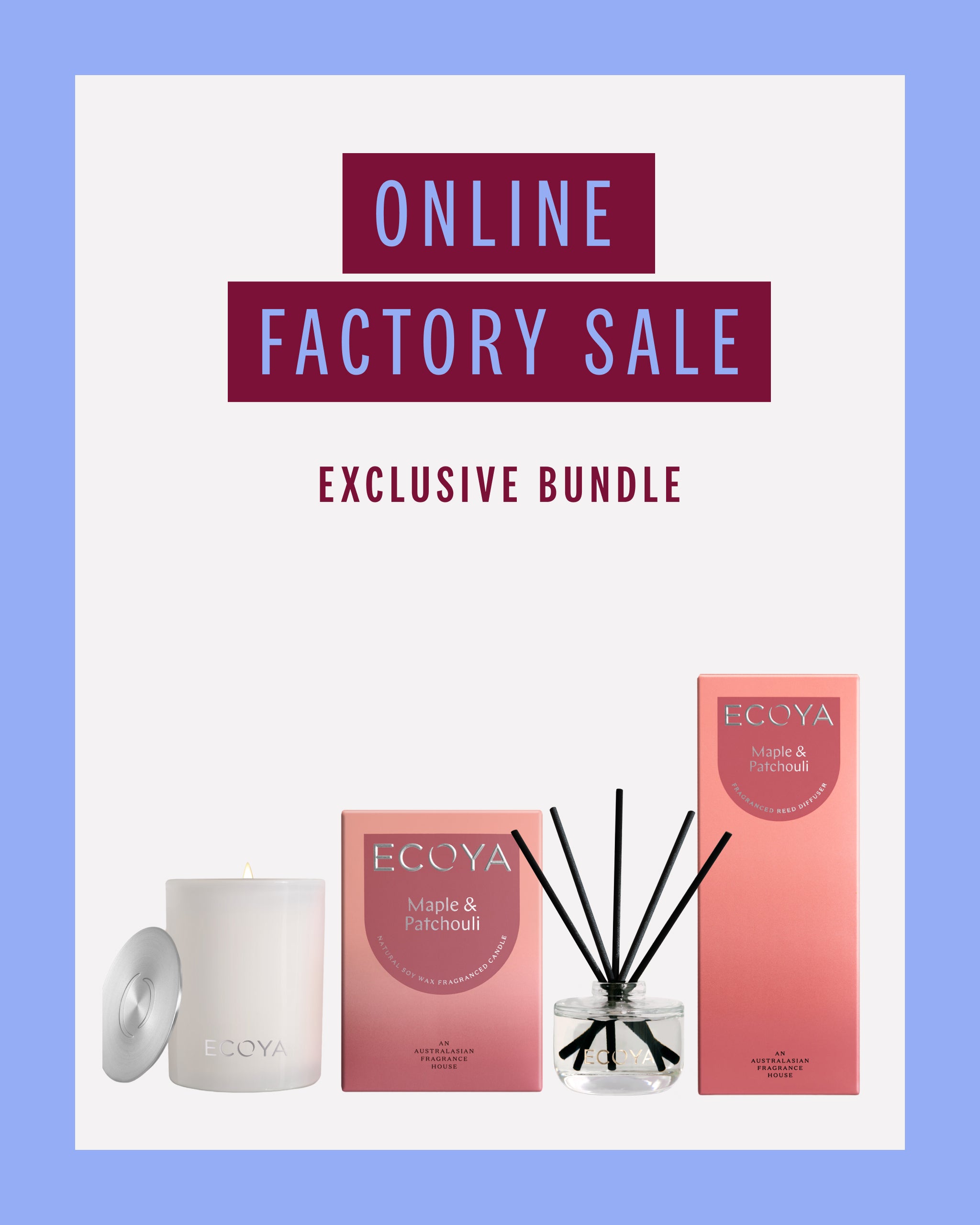 Maple & Patchouli Diffuser & Candle Duo