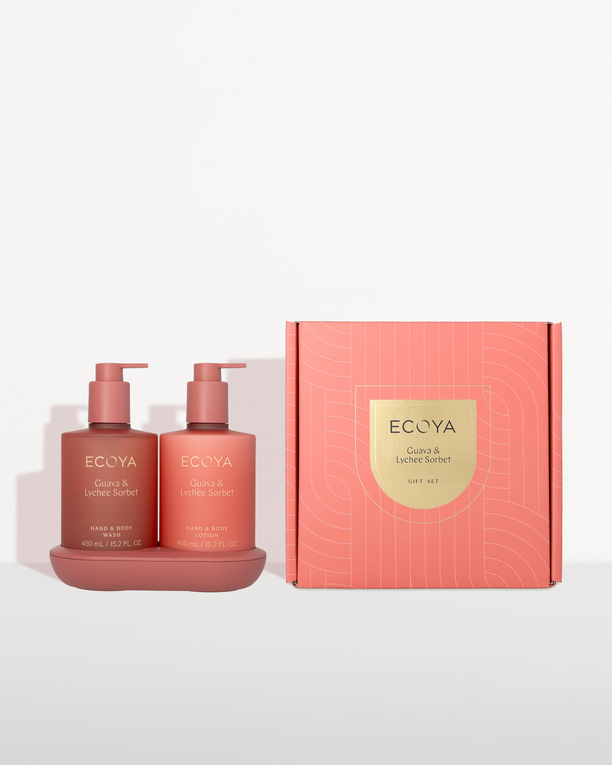 Guava & Lychee Sorbet Bathroom Edit