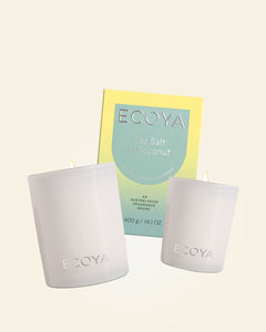 Sea Salt & Coconut Madison Candle Duo