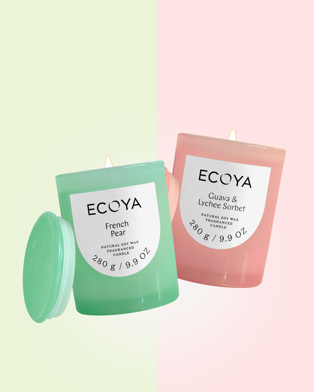 The Fruity Metro Candle Duo