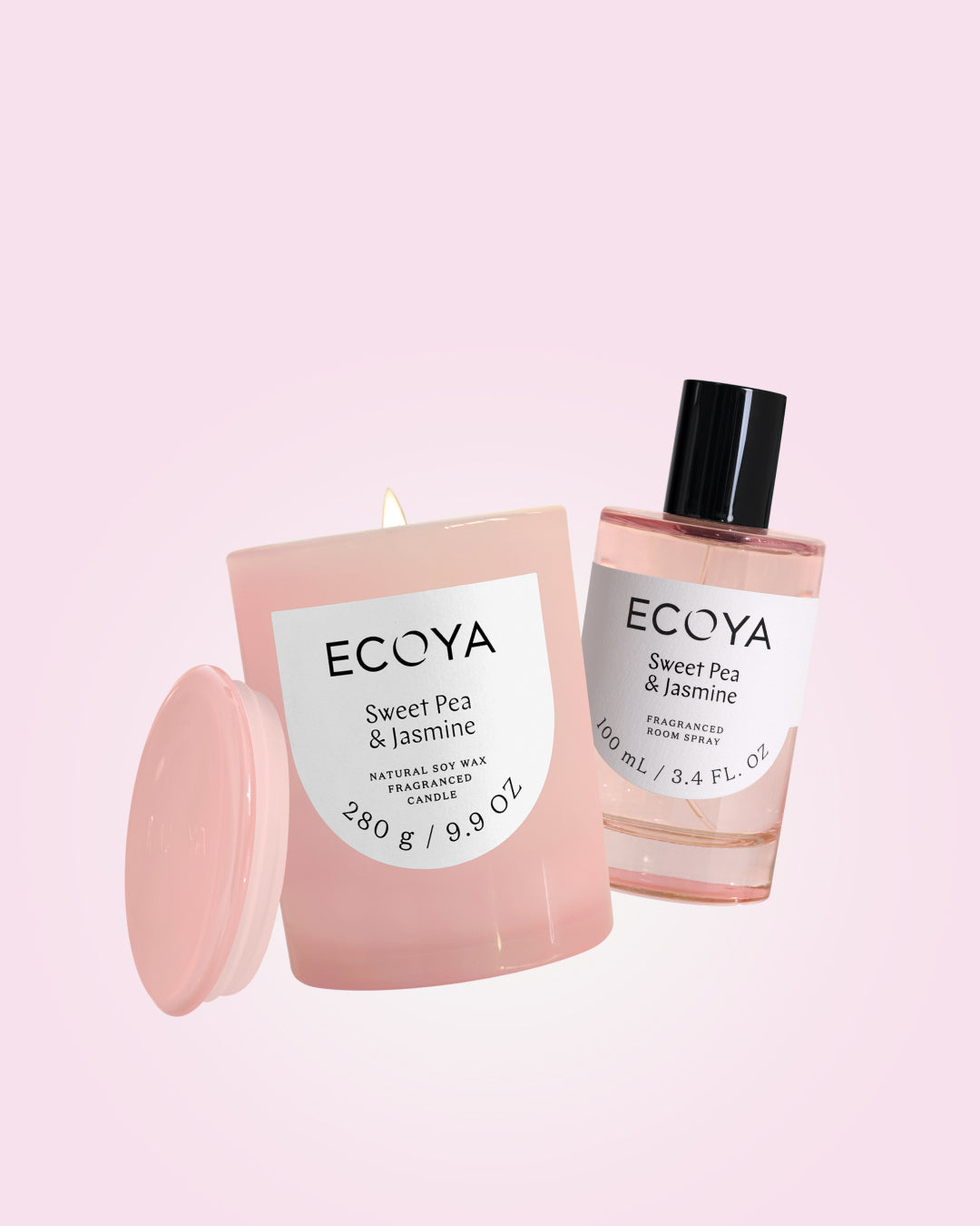 Sweet Pea & Jasmine Metro Candle & Room Spray
