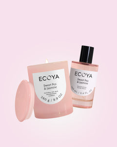 Sweet Pea & Jasmine Metro Candle & Room Spray