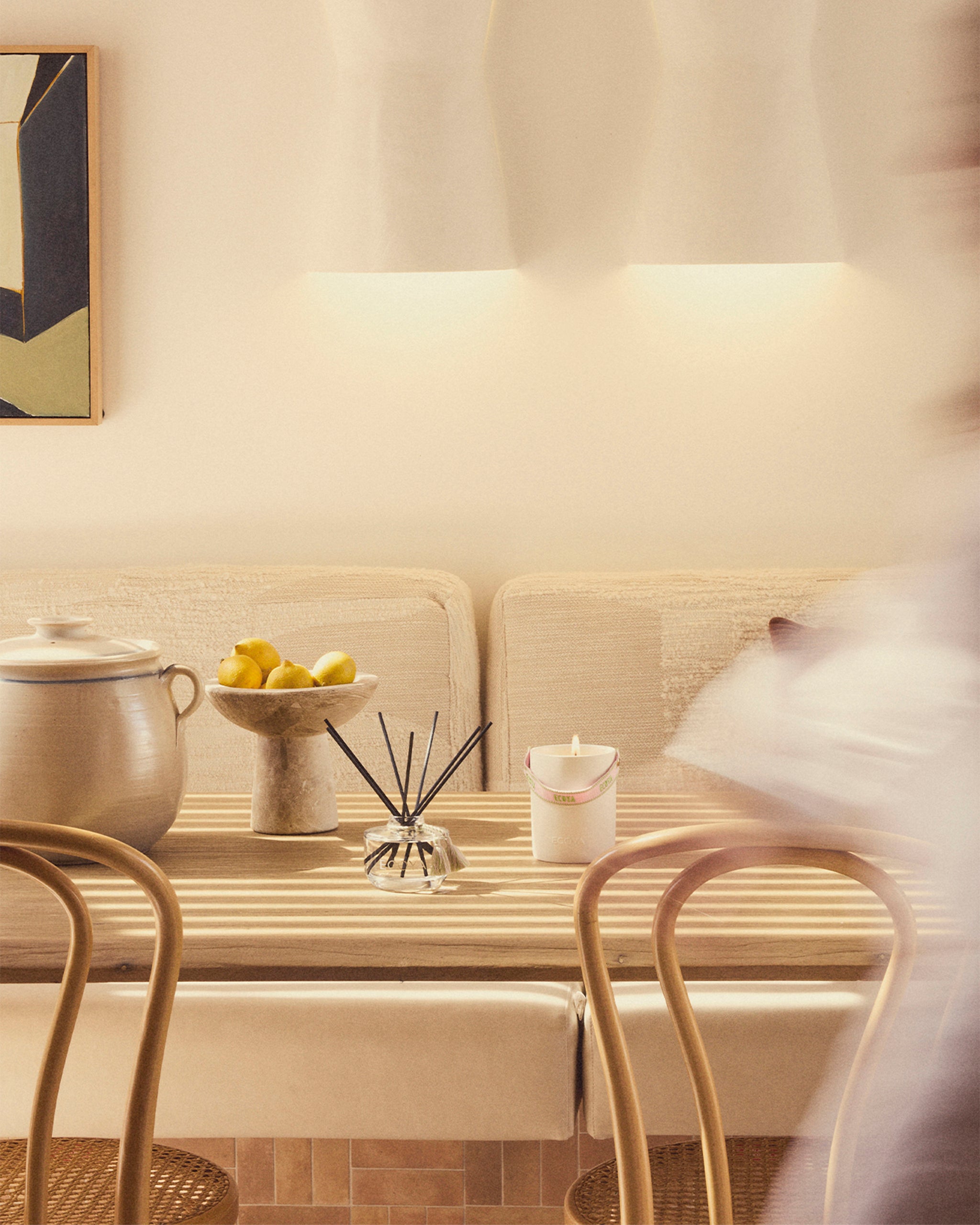 High Summer: Blackcurrant & Mint Ceramic Candle