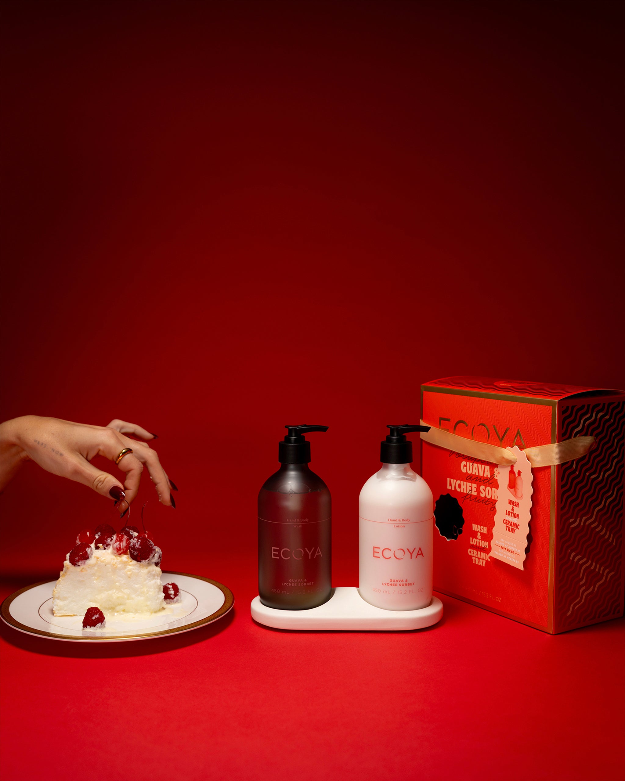 Holiday: Bathroom Gift Set Guava & Lychee Sorbet