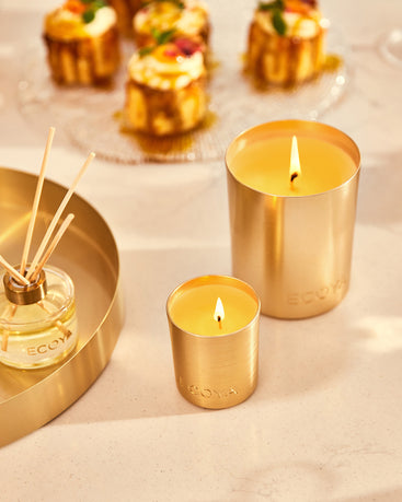Holiday: Blossom & Spiced Vanilla Goldie Candle
