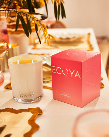 Holiday: Guava & Lychee Sorbet Deluxe Madison Candle