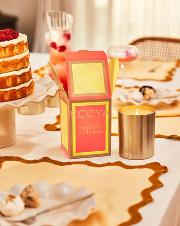 Holiday: Raspberry & Hibiscus Goldie Candle