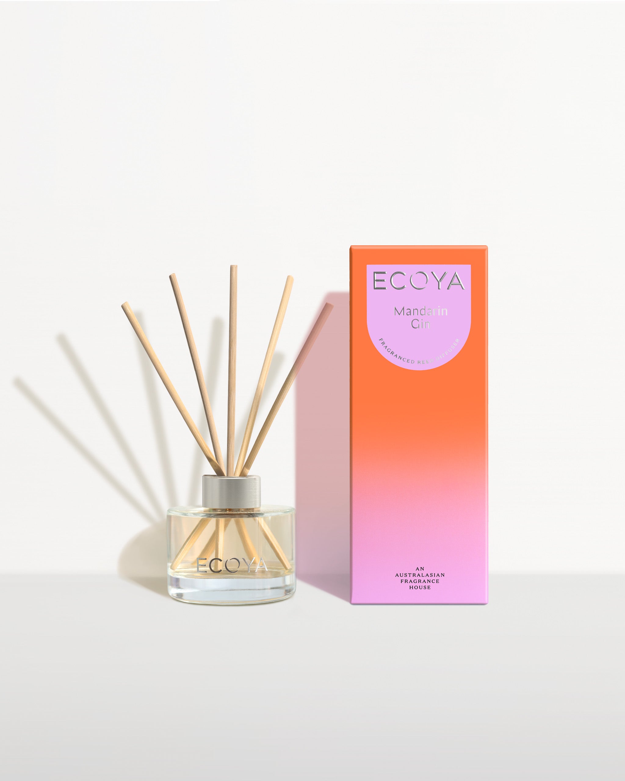Buy Mandarin Gin Mini Reed Diffuser by ECOYA NZ online - ECOYA NZ