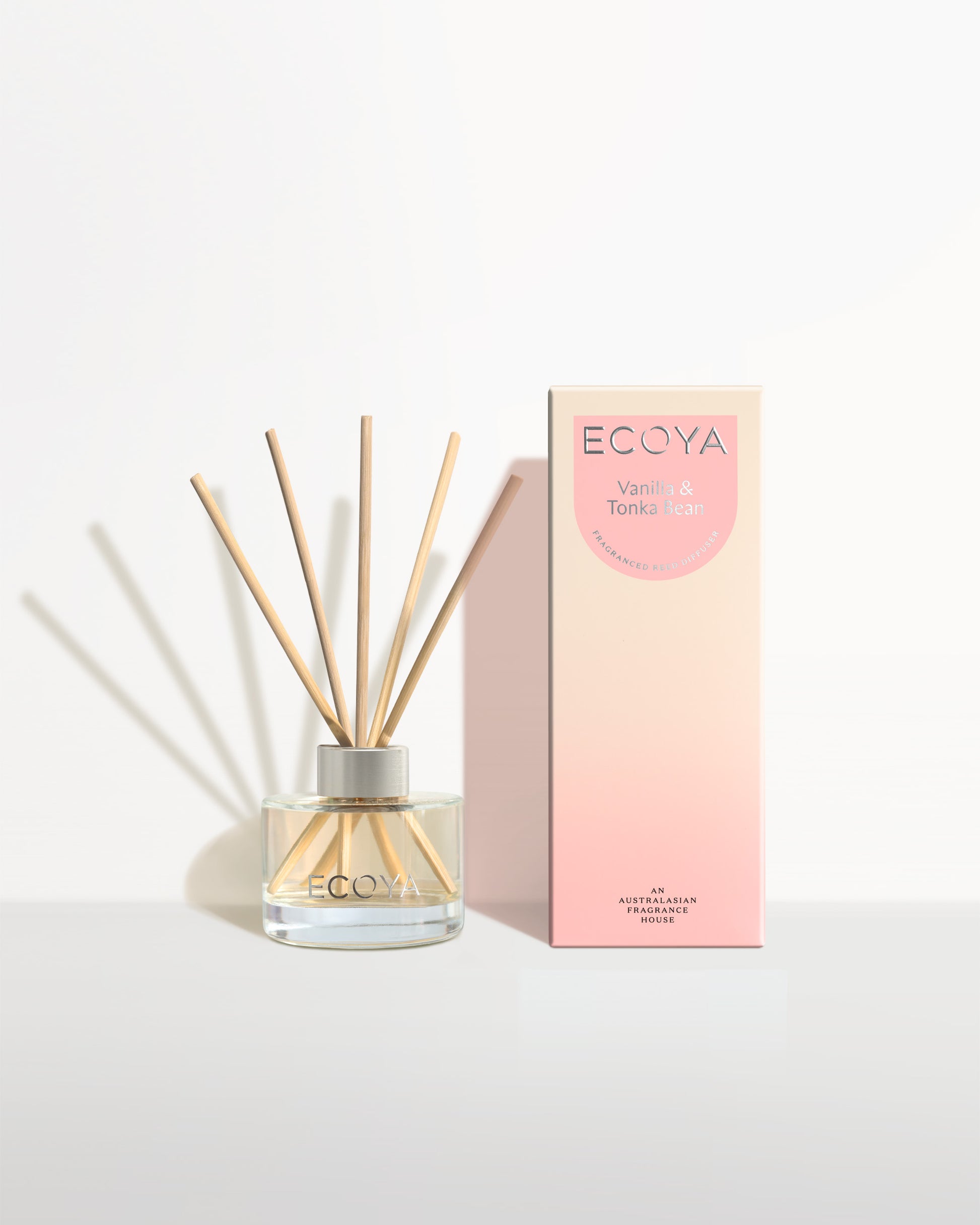 Buy Vanilla & Tonka Bean Mini Reed Diffuser by Ecoya online ECOYA NZ