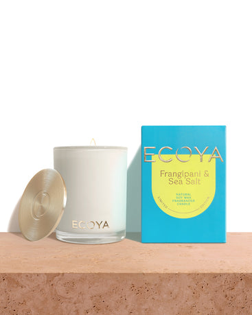 Sensory Escapes: Frangipani & Sea Salt Madison Candle