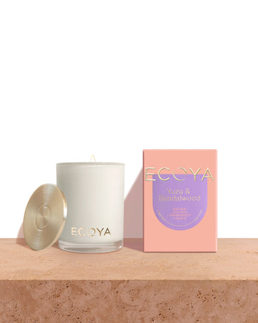 Sensory Escapes: Yuzu & Sandalwood Mini Madison Candle