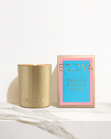 Holiday: Blossom & Spiced Vanilla Goldie Candle
