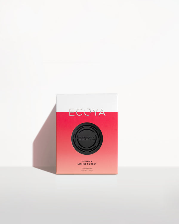 Buy Guava & Lychee Sorbet Car Diffuser by ECOYA NZ online ECOYA NZ