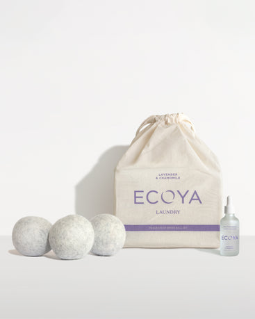 Fragranced laundry ball set ecoya