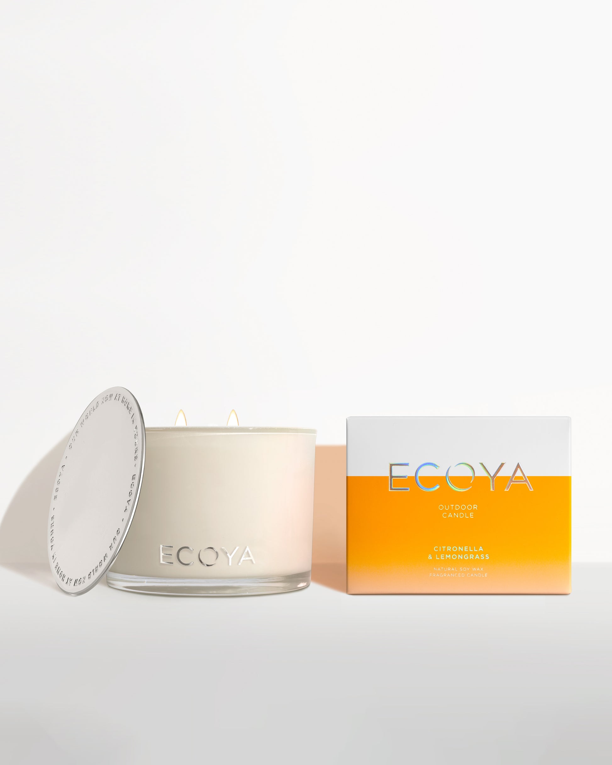 Buy Citronella & Lemongrass Outdoor Candle by Ecoya online ECOYA NZ