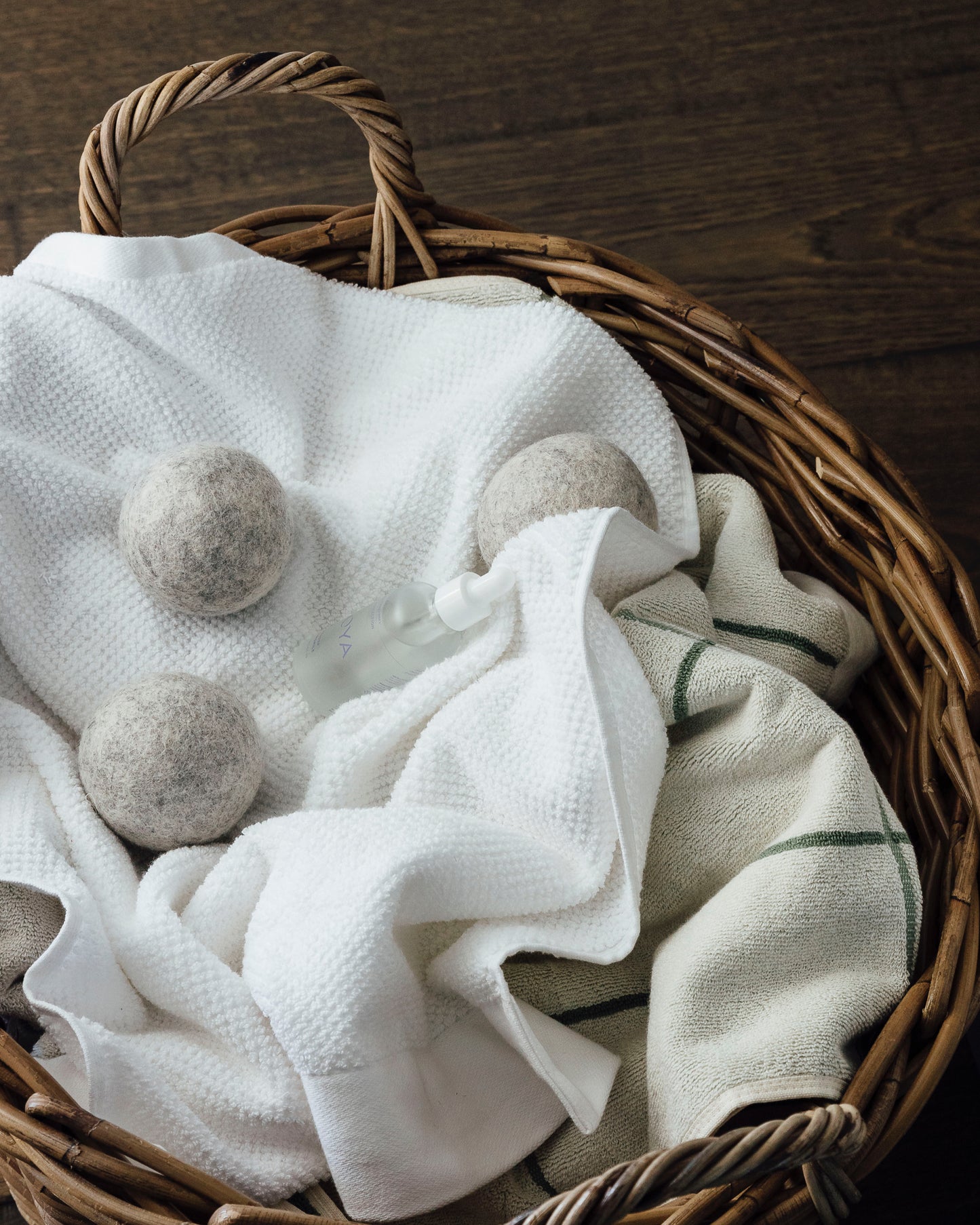 Lavender & Chamomile Laundry Dryer Ball Set