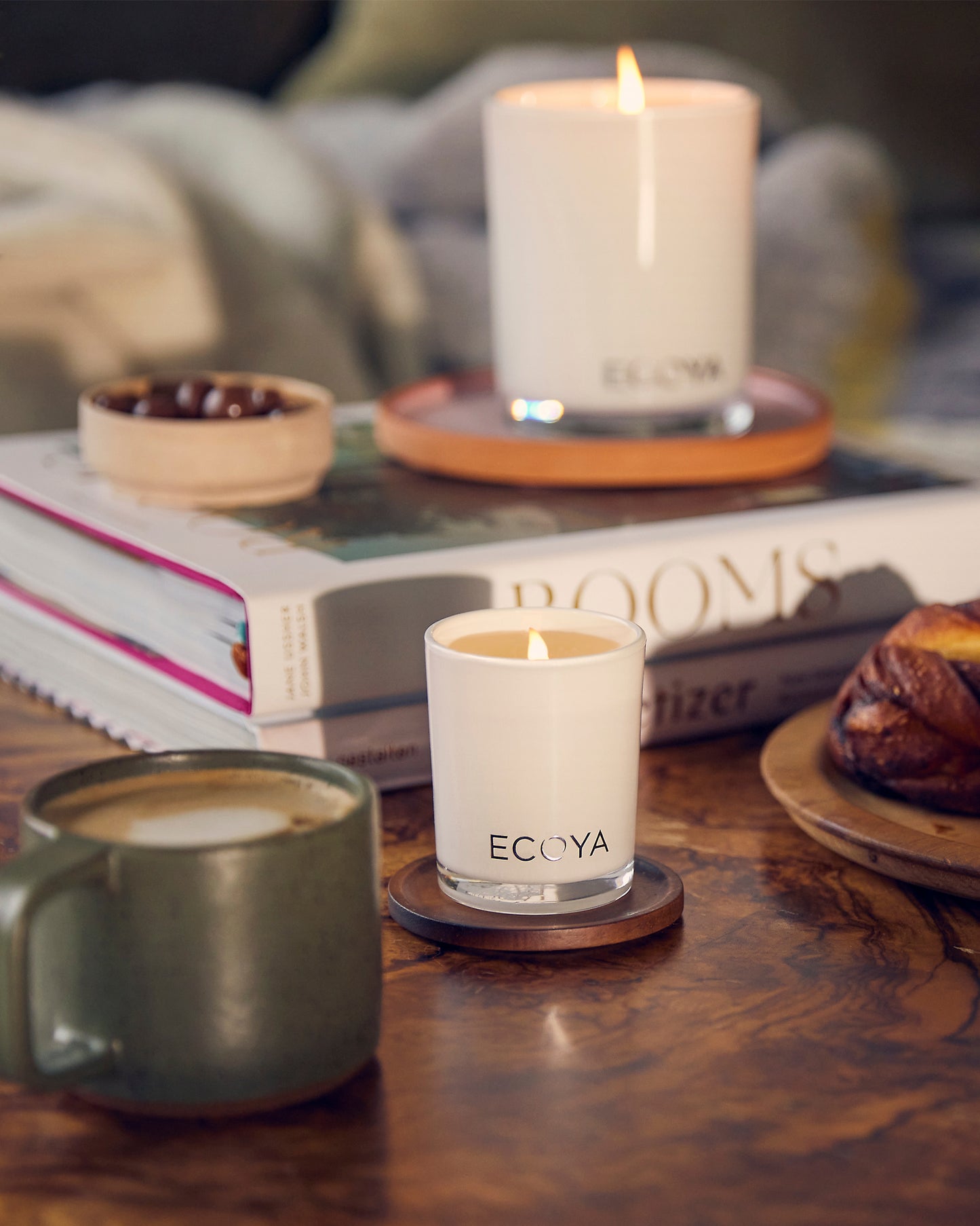 The Great Indoors Collection: Eucalyptus & Patchouli Mini Madison Candle